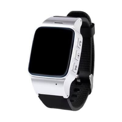 Смарт часы EW100 (D99) с GPS (серебряные)-1