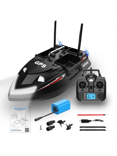 Прикормочный кораблик Flytec V802 pro с GPS 12000 мАч-5