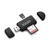 USB Картридер MOS для micro SD и SD 3 в 1